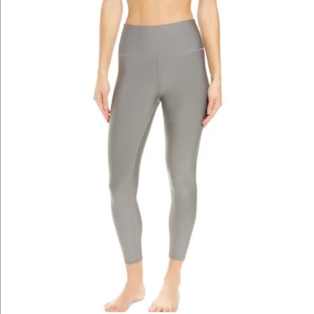 Alo Airlift High Waist Midi Leggings Shadow Grey LARGE
